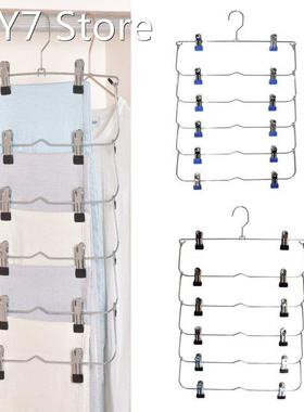 1PC Multilayer Clothes Hangers Clothing Storage Rack Holder