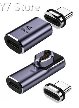 Magnetic USB C Adapter PD 100W 5A USB3.1 Fast Charging 40Gbp