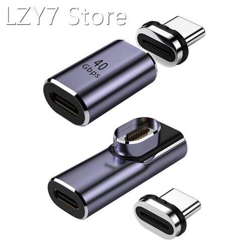 Magnetic USB C Adapter PD 100W 5A USB3.1 Fast Charging 40Gbp