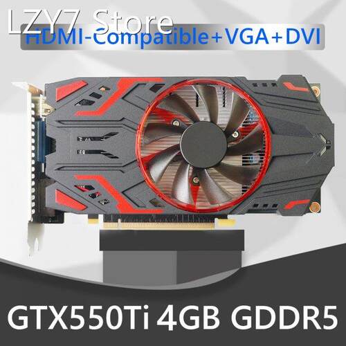 GTX550Ti 4GB 128bit GDDR5 NVIDIA Computer Gaming Graphic Car