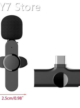 Live Broadcast Mic Type C Wireless Microphone System USB C V