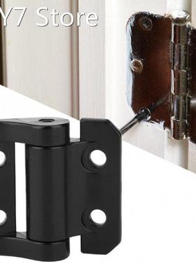 Adjustable Torsion Hinge Black Zinc Alloy Steel Electroplate