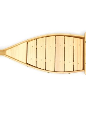 42X17X7.5Cm Japanese Cuisine Sushi Boats Sushi Tools Wood Ha