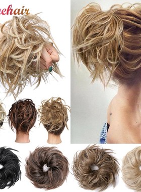 BENEHAIR Messy Bun Hair Piece Scrunchy Hair Bun Women Chigno