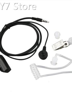 Portable Surveillance Security Clear Iron Clip Spiral Tube C