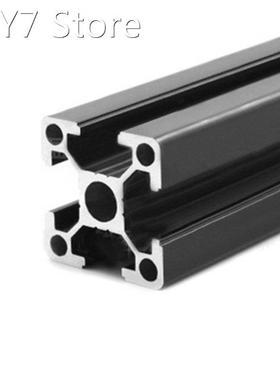 4pcs/Lot BLACK 2020 T-slot European Standard Anodized Alumin