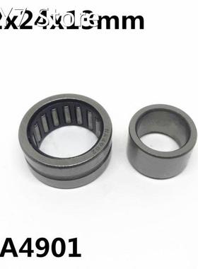 10pcs NA4901 needle roller bearing 12x24x13mm Bearing steel
