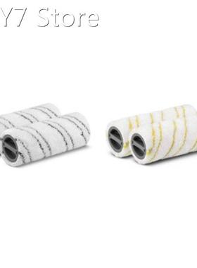 New 4Pcs Hard Floor Sweeper Cordless Vacuum Cleaner Roller B