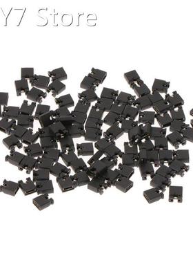 100pcs Pin Header Jumper blocks Connector 2.54 mm for 3 1/2