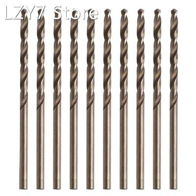 10Pcs 1/1.5/2/2.5/3/3.5/3.5/4/4.5/5 mm M35 Round Shank HSS-C