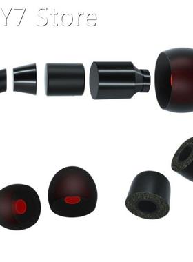 Black Color Earplugs in-Ear Mats Noise Cancelling Silicone E