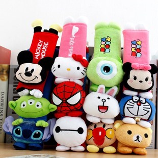 Yi KA 2pcs cute Cartoon Car Sefety Seat Belt cover Child iso