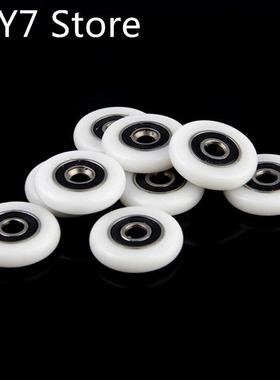8 Pcs Shower Door Runner Rollers Wheels Pulleys Replacement