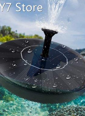 Solar Power Floating Fountain Garden Pond Power Panel Kit Po