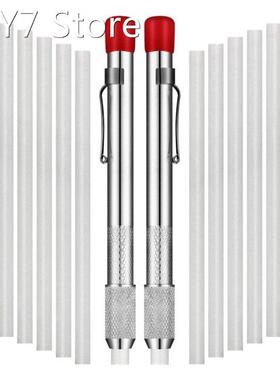 2 Pcs Soapstone Holders Round Soapstone Marker Soapstone Pen