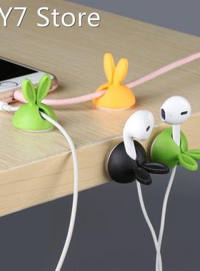 New Arrival 4pcs Random Color High Quality Cute Rabbit Silic