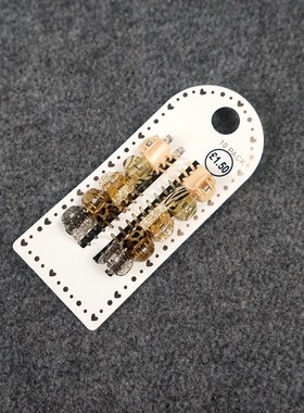 Colorful pattern fashion small grab clip Mini strange hand c