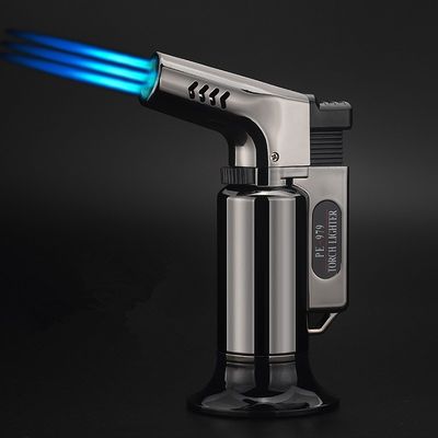 Triple Torch Lighter Cigar BBQ Turbo Lighter Jet Butane 1300