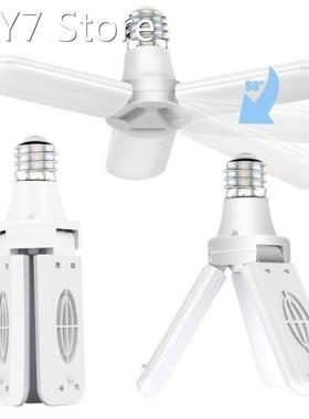 E27 LED Bulb Fan Blade Timing Lamp AC170-265V 30W Foldable L