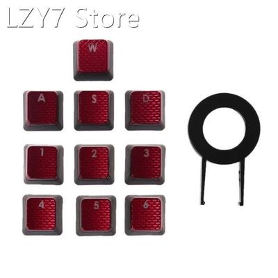 10Pcs/Pack Keycaps for Corsair K70 K65 K95 G710 RGB STRAFE M