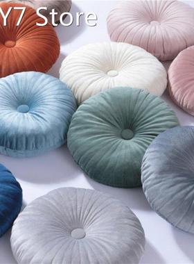 European Style Sofa Pillow Throw Luxury Velvet Cushion Pleat