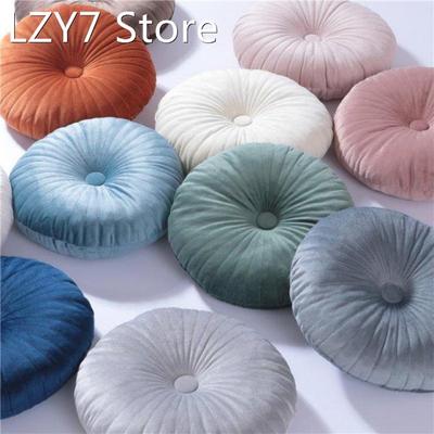 European Style Sofa Pillow Throw Luxury Velvet Cushion Pleat