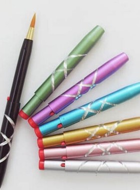 1pcs Professional makeup brush lip brush Capped Retractable