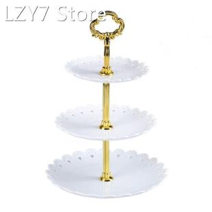 3 Tier Cake Stand Afternoon Tea Wedding Plates Party Tablewa