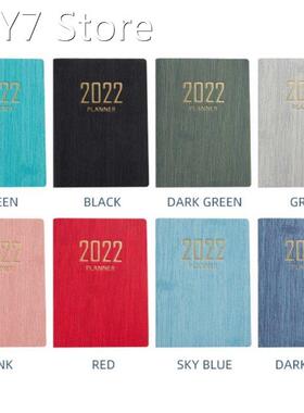 Classic A7 Weekly Monthly Planner 2022 Time 365 Days Schedul