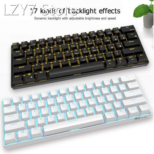 RK61 Wireless Bluetoot Mechanical Gaming Keyboard 61 Keys RG