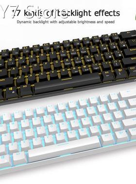 RK61 Wireless Bluetoot Mechanical Gaming Keyboard 61 Keys RG