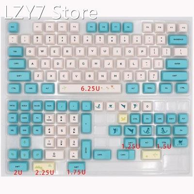 Mechanical Keyboard Keycaps Custom XDA Profile 129 Keys Dye