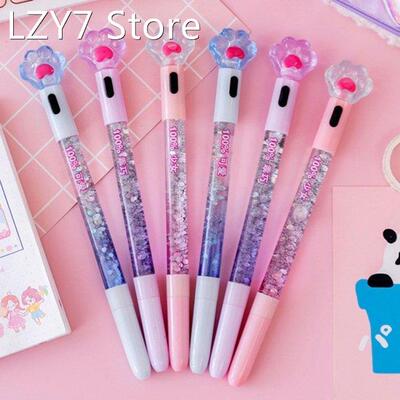 Simple Girl Heart Vibrato Net Red Gel PenCute Magic Pen Stud