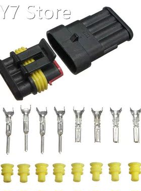 Car 4 Pin Way Sealed Waterproof Electrical Wire Connector Pl
