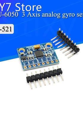 GY-521 MPU-6050 MPU6050 Module 3 Axis analog gyro sensors+ 3