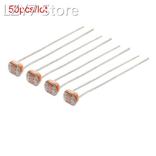 50PCS/LOT 5528 Photosensitive Resistors Resistance/photoelec