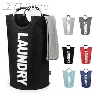 Capacity Fabric Laundry Collapsible Ham Basket Large