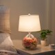 Modern Bedside Glass Lamp Nordic Decorate Table Flowers Nigh