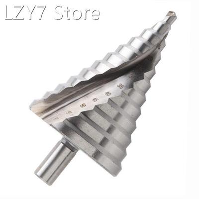 6-60mm New Step Drill Bit Spiral Groove Wood Metal Hole Cutt