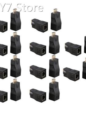 10X 4K 3D HDMI 1.4 30M Extender to RJ45 Over Cat 5e/6 Networ