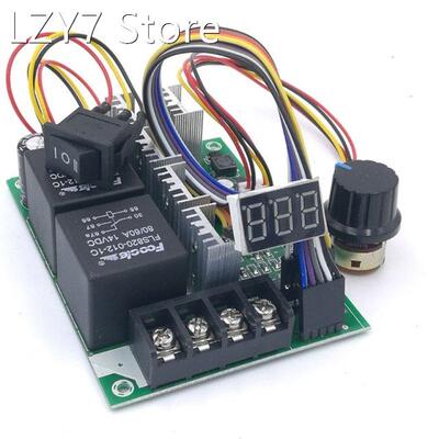 PWM DC Motor Control Speed Regulator DC10-55V Max 60A Voltag