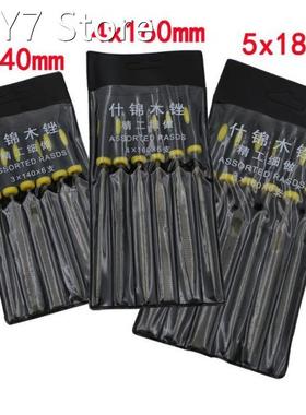6Pcs 140/160/180MM Needle Files Metal File Rasp Set For Wood