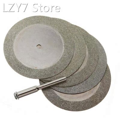 5pcs/lot 50mm Nickel plated steel Diamond Cutting Discs &amp
