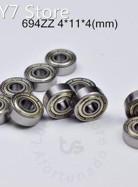 10pcs 694ZZ 4*11*4(mm) free shipping chrome steel Metal Sea
