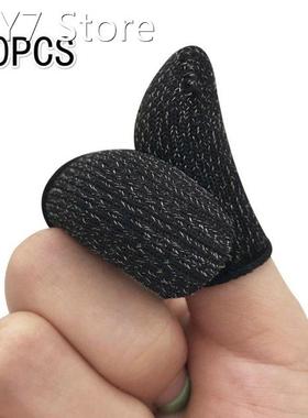 Mobile Game Fingertip Gloves Sweatproof Anti-slip Touch Scre