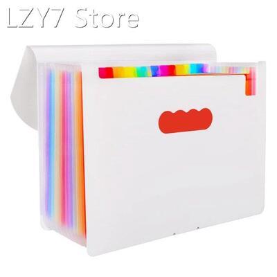 File Folders Portable Expanding 12-Pocket File Folder A4 Acc