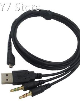 3.5mm Jack Headphone Cable Replacement Charging Cord Compati