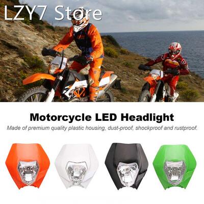 12V 35W Motorcycle LED Headlight Headlamp Fairing Day Runnin
