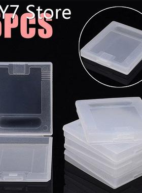 5pcs Clear Plastic Game Cartridge Case Game Cards Storage Bo