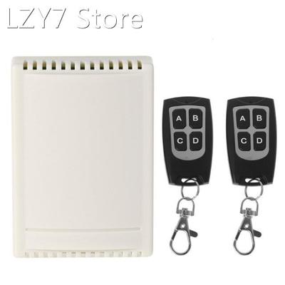 1 Set DC 12V 4CH Wireless Remote Control Switch 1 Receiver +